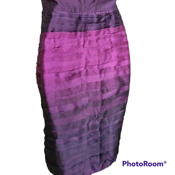 Monique Lhuillier BRIDESMAIDES 4  NWT DRESS Shades of Purple - Picture 9 of 11